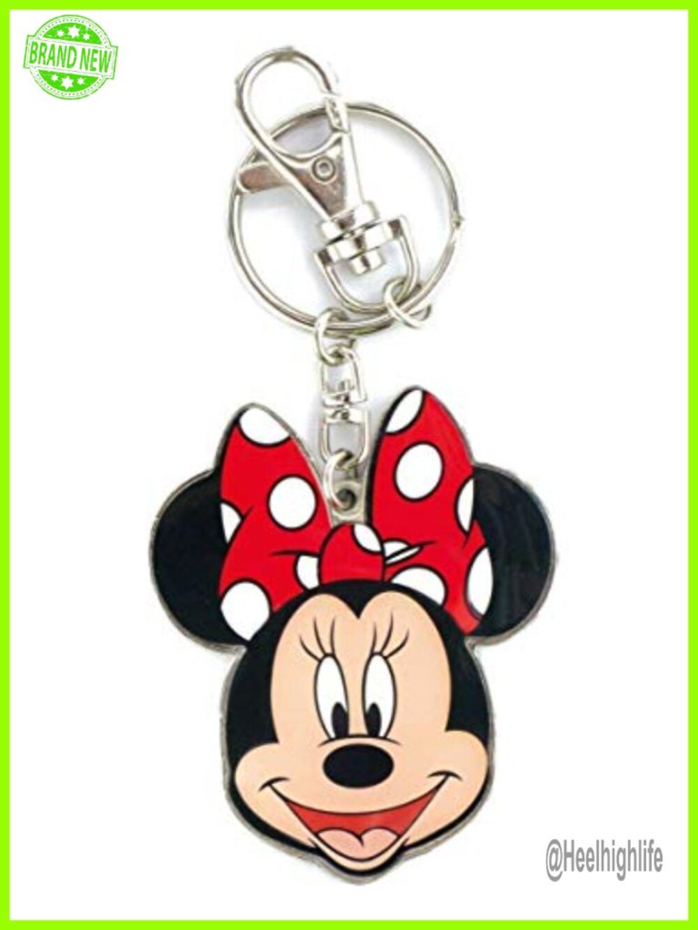 Disney Minnie Mouse Keychain Keyring Charm